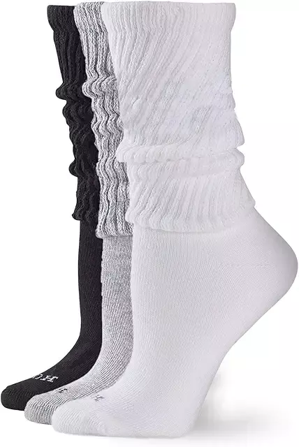 HUE Women's Slouch Socks 3 Pair Pack