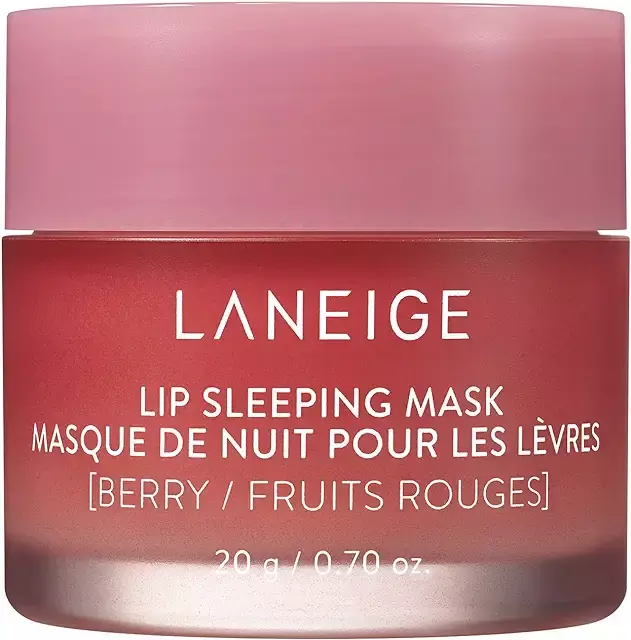 LANEIGE Lip Sleeping Mask Stocking Stuffer: Nourish, Hydrate, Vitamin C, Murumuru & Shea Butter, Antioxidants, Flaky, Dry Lips