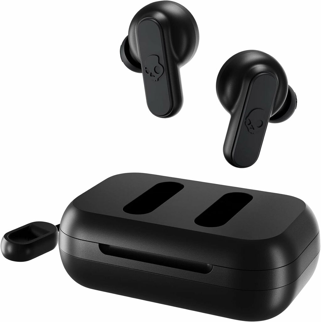 Skullcandy Dime 2 In-Ear Wireless Earbuds, 12 Hr Battery, Microphone, Works with iPhone Android and Bluetooth Devices - Black Color:True Black Style:Dime 2