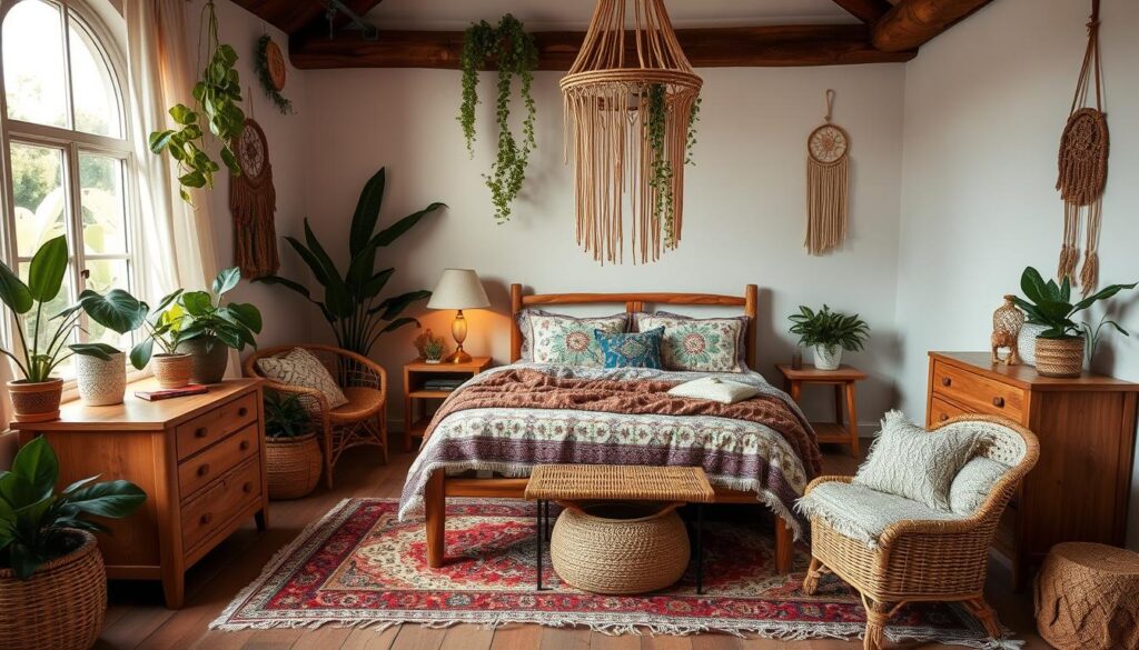 Boho Bedroom Furniture Inspiration