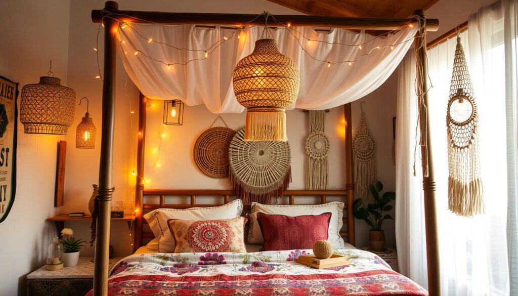 Boho Bedroom Lighting Inspiration