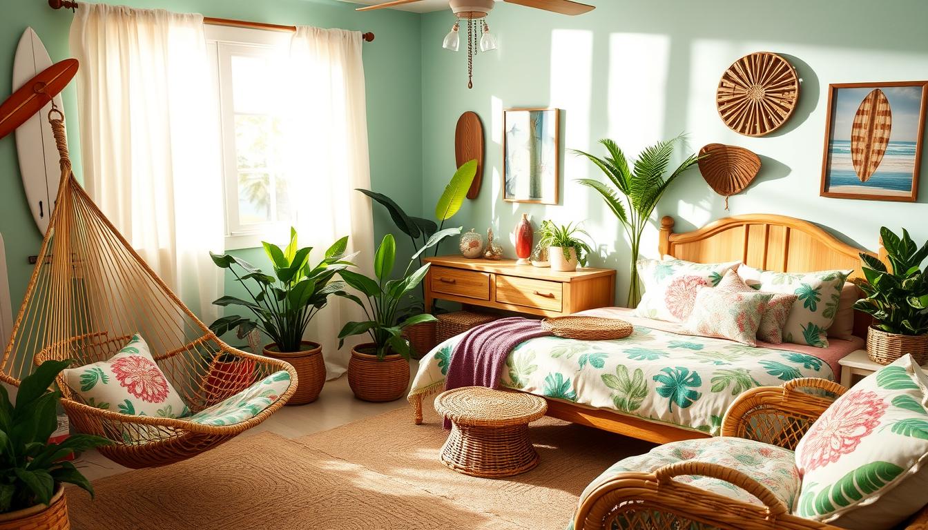 Coconut Girl Bedroom Decor Essentials. Perfect for Beach Girls, Surfer Girls