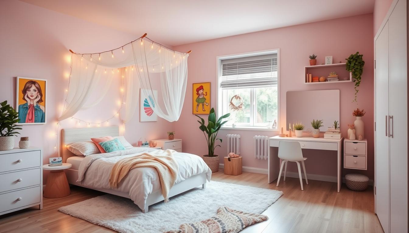 social girl bedroom