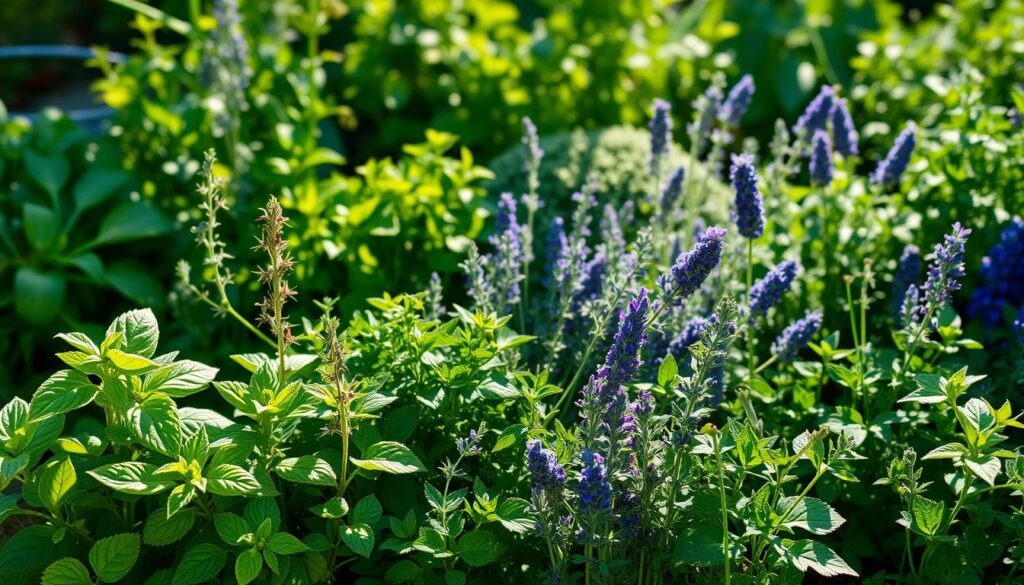 Companion Planting Herb Garden