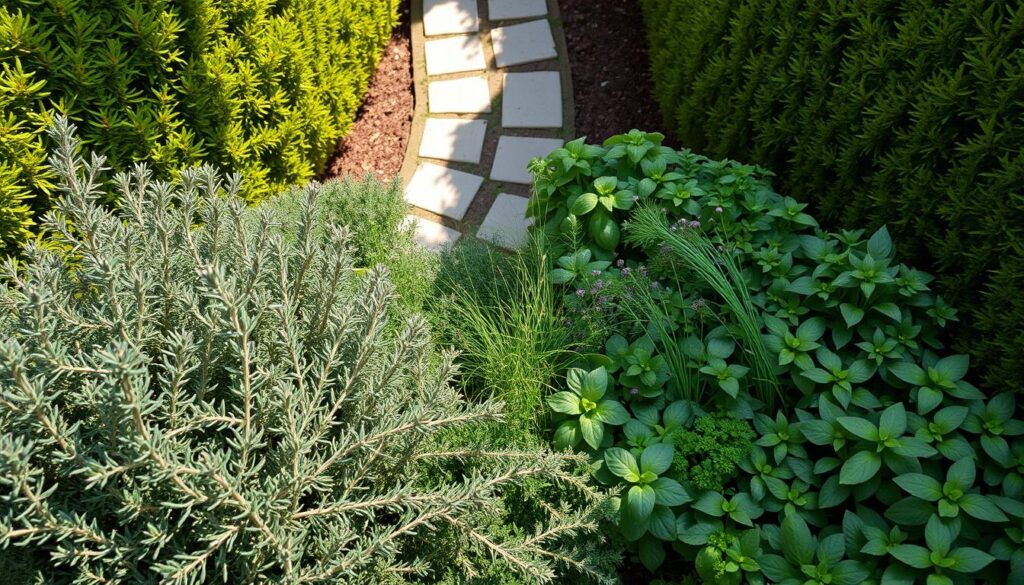 Companion Planting Herb Garden Layout