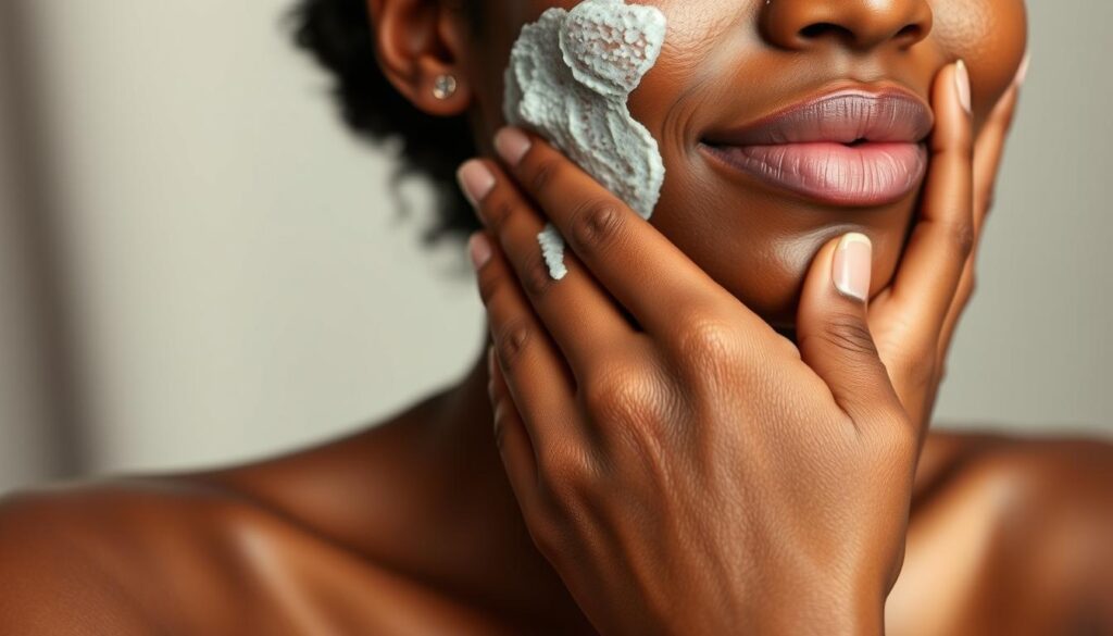 Exfoliation techniques for dark skin